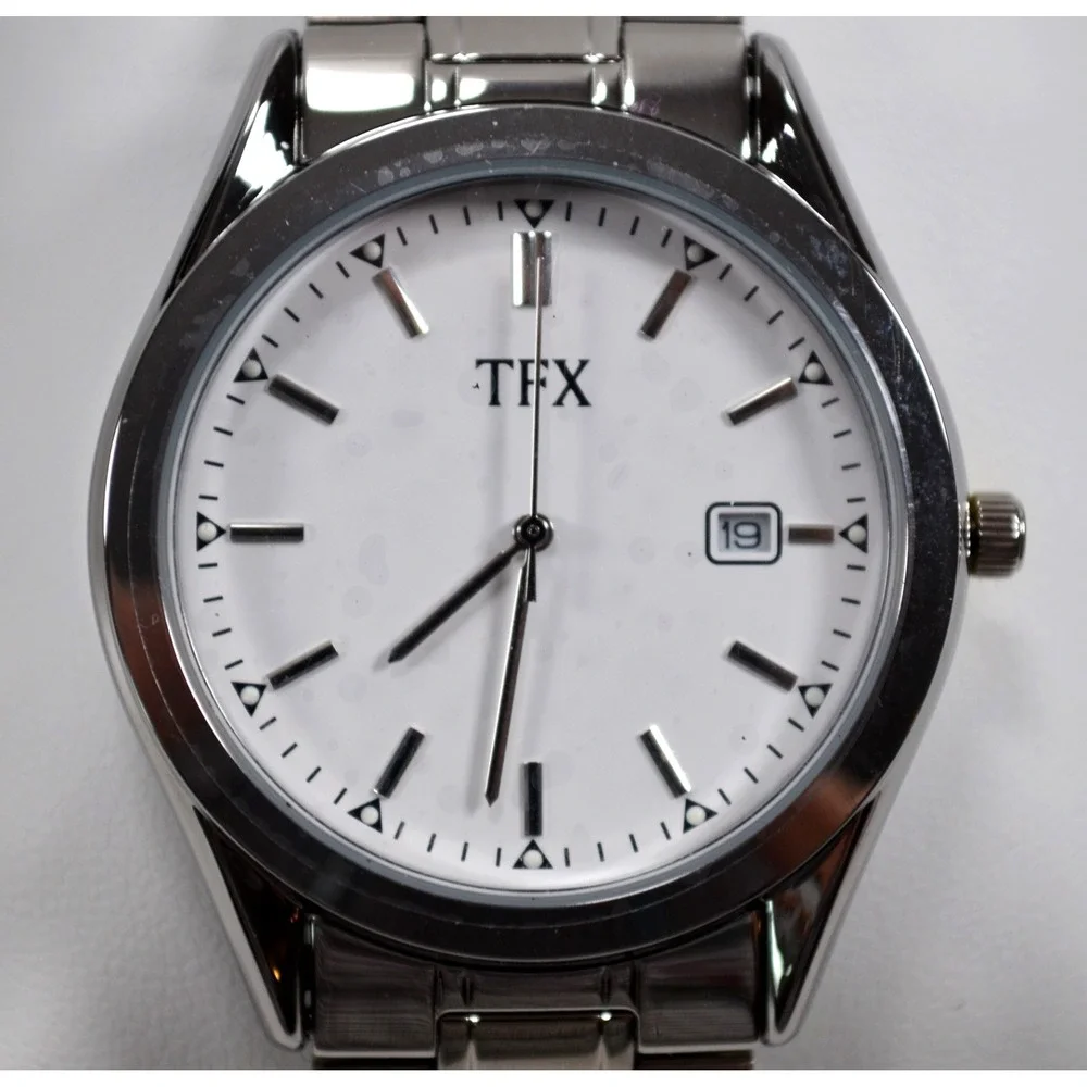 TFX by‎ Bulova Men's Stainless Steel Watch 36B100 New In Box